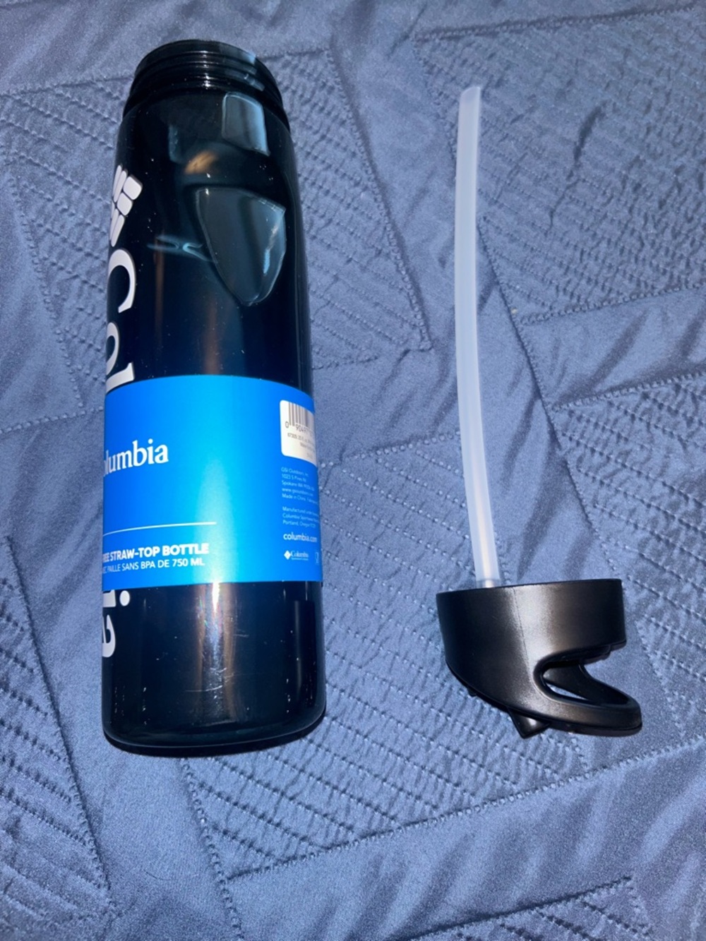 Columbia Black Water Bottle
